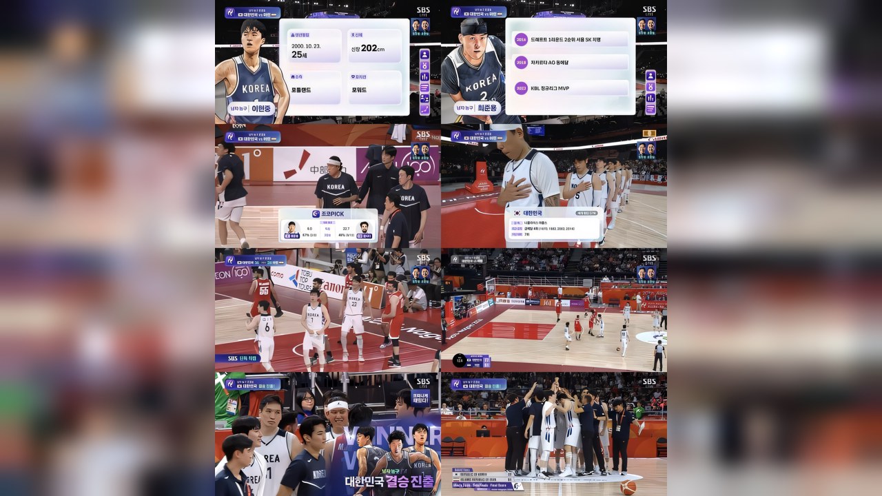 Finals for the first time in 12 years, South Korea men's basketball crushes Iran by 26 points